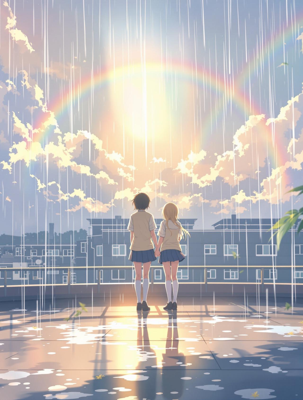 里番大全热播榜第11名番剧《雨后晴空》封面 - 青春 / 治愈