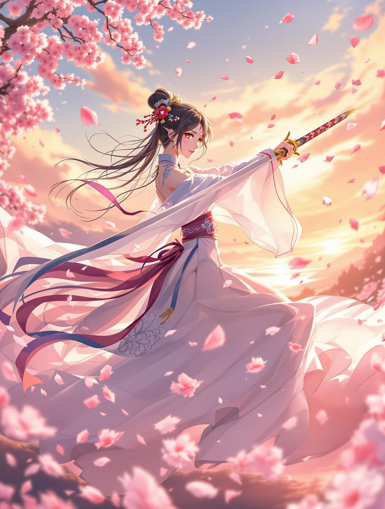 里番大全热播榜第3名番剧《花与剑之歌》封面 - 古风 / 武侠